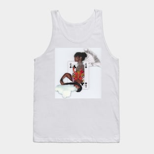 A side Queens Tank Top